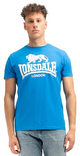 Lonsdale Men's Sports Shorts, royal blue/white, L