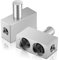 Saysurey 1 Pair of Car Audio Dual 1/0 Gauge to 1/0 Gauge Amp Input Reducers 2 Pcs Car Audio Amp Input Wire Reducer for Easy Car Audio Amplifier Competition Amp Installation