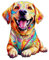 Holzpuzzle Erwachsene, Gelber Labrador Holzpuzzle, Einzigartig Hund Puzzle, Schöne Geschenkverpackung, Erwachsene Kinder Familie Spiel, Geburtstagsgeschenk (L-34.5 * 27.6cm-210 Stücks)