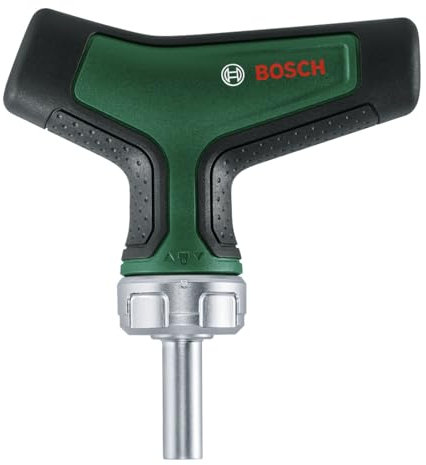 Bosch Tournevis a cliquet a embout et poignée en T (36 dents porte-embout magn 1/4 poignée Softgrip)