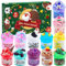 Schleim Adventskalender 2025 für Mädchen Jungen, fluffy Slime Kinder Weihnachtskalender, Weihnachten Überraschungen Geschenk mit Unterschiedliche Textur Schleim Kit Spielzeug ab 3 4 5 6 Jahre Mädchen