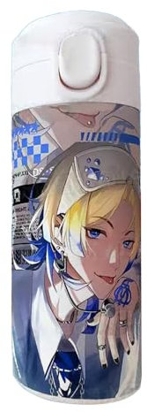 Blue Lock Anime Wasserflasche Seishiro Nagi Thermosbecher Chigiri Hyoma Edelstahl Vakuum Thermosflasche 420ml Heiß & Kalt für Stunden Reise Isolierbecher