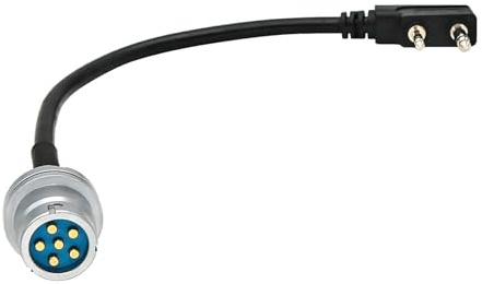 6-poliger Stecker auf Kenwood Buchse Radio Adapterkabel für AN/PRC 148 152A Walkie-Talkie
