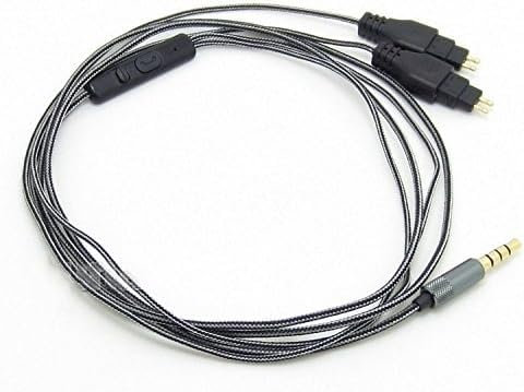 Designo Replacement Audio Cable for Sennheiser HD480 HD650 HD600 HD580 HD660S HD565 545