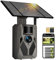 Wildkamera, 4G LTE Wildkamera mit Handyübertragung APP, 2,5K Wildtierkamera Solar mit SIM Karte, Bewegungsmelder, Nachtsicht, 0,2 s Auslösezeit, IP65 wasserdicht, 32GB SD Karte und 7800mAh Akku
