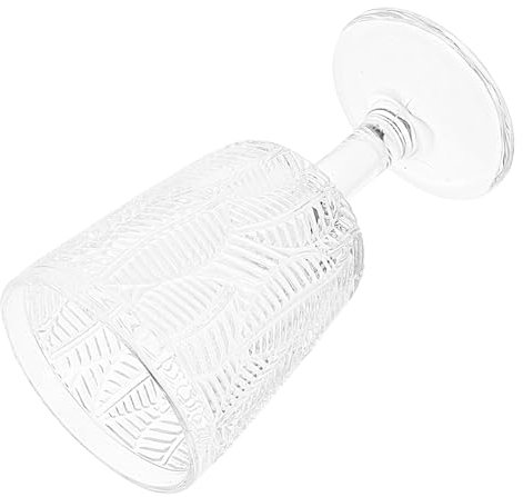 FUNOMOCYA Copa De Vino Tinto De Cupé Taza De Agua Decorativa Copa De Coctel De Fiesta Copa De Vino Estilo Francés Contenedor De Cóctel Vaso Casero Transparent Vidrio