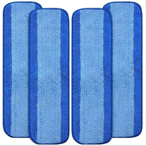 DSHYTDRF 4 Pack Microfiber Cleaning Pads for Bona Hardwood Floor Premium Spray Mop