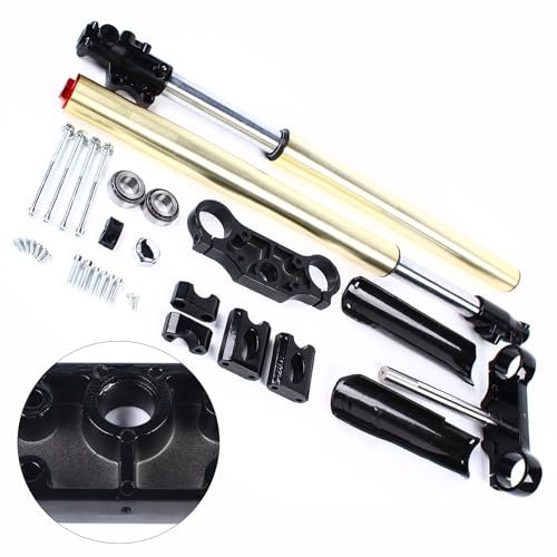 45/48mm Front Forks Shock Triple Tree Clamp Fit For Dirt Pit Bike 110cc 125cc, 29 Front Forks Shock KLX110 SSR125