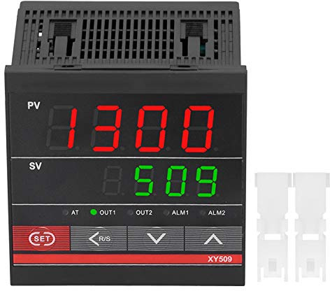 FTVOGUE PID -Temperaturcontroller, Universal XY509 Display -Heizkühlrelais für Ofen Ofen, Ideal für die Temperaturregelung in Mehreren Szenarien mit Automatischer Stimmfunktion