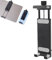 XUMIUZIY Tablet Tripod Mount Adapter, 4.7-9.8 Adjustable & Universal Tablet Clamp Holder, with 1/4inch Screw Holes, for Live Streaming, Video Recording