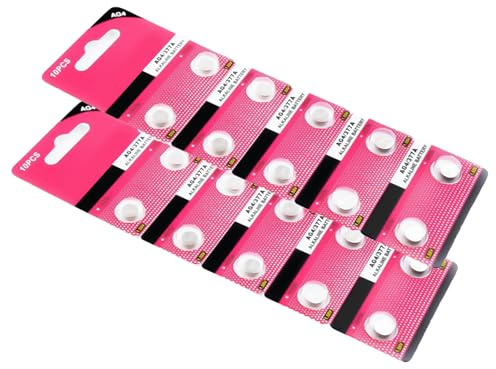 GKYQVE 20/10Pcs AG4 LR626 377A 177 Watch Battery Button Cell Batteries For Watches Toy Long Lasts Power Cell Batteries