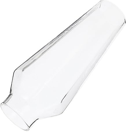 Baluue Retro Öllampenglas Lampen Abdeckung aus Glas Winddicht Mattierte Oberfläche Ersatz für Alte oder Beschädigte Öllampenabdeckung für Camping und Garten