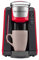 Mixpresso - Cafetière K-Cup à portion unique | Compatible avec les dosettes K-Cup 1.0 et 2.0 | Réservoir d'eau amovible de 1,275,7 g | Infusion rapide avec arrêt automatique | Fonction One Touch