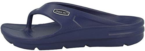 chung shi Unisex Zori Sensi Zehensandale, Navy, 38 EU (S)