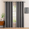 MIULEE Vorhänge Grau Blickdicht mit Ösen, Schöner Weicher Verdunklungsvorhänge zum Verdunkeln von Räumen, 2er Set Gardinen Abdunkelnd Schlafzimmer Wohnzimmer Thermovorhang Kälteschutz 117X228 cm