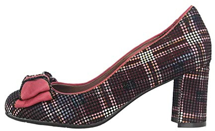 Laura Vita Pumps in Übergrößen Mehrfarbig Huco 11 Violet große Damenschuhe