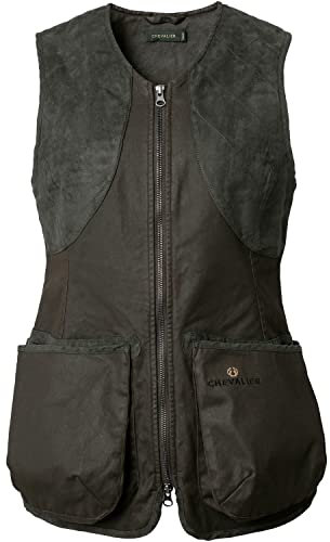 Chevalier Damen Weste Vintage Dogsport Leather Brown 40