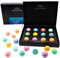 Hallingers Luxury Bath Bombs - Blue - 12er Badebomben-Geschenk-Set mit zwölf Bathbombs (Set) - Geschenk im Sommer & als perfektes Grillgeschenk | Glückwunsch Glückwünsche Neues Zuhause
