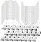 100pcs Greenhouse Glass Clips,Polycarbonate Greenhouse Clips for Fitting Glass,Greenhouse Glass Accessories Retaining Clips Spring Window Clip Glass Pane Fixings Clips(50 W Glazing Clips & 50 Z Clips)