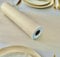 NATUARTE, Vlies Tischläufer Hell Beige, 25 Meter x 30 Zentimeter, Deko Tischband, Tischdekoration, Dekor Taufen Kommunionen Hochzeit Geburtstage, Tischläufer Rolle, Farbe Beige Texturen