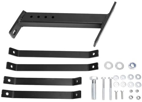 Halt-Tracteur de Tondeuse à Gazon Robuste Hitch, Kit D'attelage Garden Pro Tow, Compatible avec, Cub Cadet, Tondeuses de Conduite, Finition Enrobée de Poudre Noire, Construite