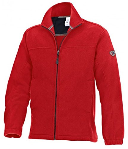 BP 1872-646-81-4XL Fleece-Jacke, Stehkragen- und Arm-Hebesystem, 270,00 g/m² 100% Polyester, rot, 4XL