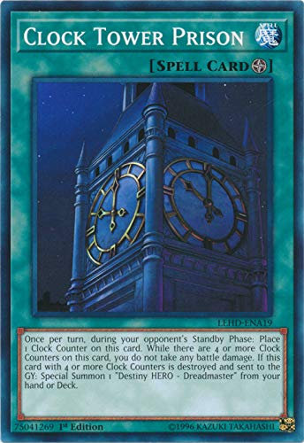 Yu-Gi-Oh!! - Prisión Torre del Reloj - Lehd-Ena19 - Común - 1ª Edición - Mazos de héroe legendarios - Cubierta de héroe destino