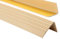 PVC Treppenkantenprofil Selbstklebend Winkelprofil Anti-Rutsch Treppenkante 50x40mm - 1,30m, Cremefarbe