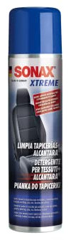 SONAX XTREME Limpiador de tapizados+Alcantara coche (400 ml) limpia todos los textiles interiores a fondo | N.° 02063000-820