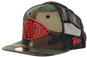 New Era Kansas City Chiefs NFL Woodland Camo 9Fifty Original Fit Snapback Trucker Cap - One-Size