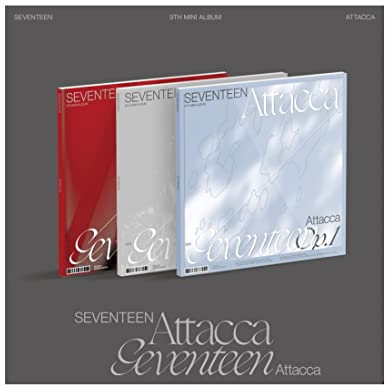 Seventeen – Attacca (9th Mini Album) Album + gefaltetes Poster + extra Fotokarten-Set (zufällige Version)