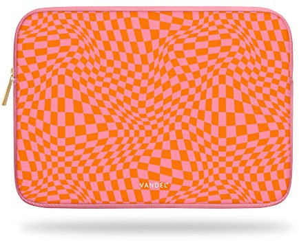 Vandel MacBook Air 13 inch Laptop Sleeve, Fits 13-13.3 inch Laptops: Neoprene MacBook Pro & Air Case, Chromebook, HP Soft Cover | Thin Computer Carrying Bag, Pink Mac (M1 & M2) Pouch