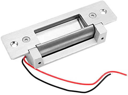 Serratura elettrica ANSI Standard Heavy Duty Fail-Secure/Fail-Safe regolabile 12V DC per sistema di controllo accessi porte serrature cilindriche argento