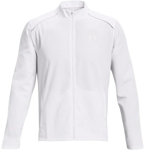 Under Armour Veste de course Storm pour homme, blanc, L