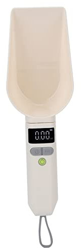 Ausla Digital Weighing Spoon, Digital Food Scale Electronic Measuring Weighing Spoon Handheld Plastic Rechargeable Spoon Scale for Coffee Roasting Baking Cooking