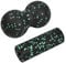 Jinlaili Faszienball und Faszienroller Set, Peanut Massage Balls Set, Set Selbstmassageball, Erdnuss Massageball Faszienball-Set, Kleiner Massageball Faszienroller für Wirbelsäule Füße Rücken (Grün)