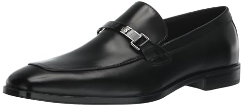 GUESS Hisoko, Mocassino Uomo, Nero 001, 40 EU