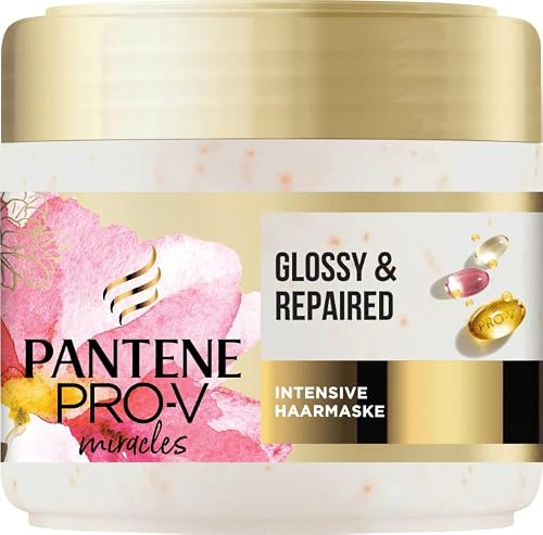 Pantene Pro-V Colour Gloss Haarmaske mit Biotin 300ml für Gefärbtes, Trockenes, Geschädigtes Haar. Hilft, Farbschäden zu Reparieren. Verwandelt Haarfarbe von Stumpf in Spiegelglanz