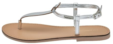 LES TROPEZIENNES PAR M. BELARBI Harvil Damen-Sandalen, silber, 37 EU