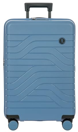 Bric's Ulisse Trolley 65 cm / 68-75 L Expandable M Grey Blue