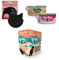 Lucky Lou Katzenfutter nass Adult + Schleckmatte Katze - Extrafood (36 x 70g Dosen) & Tasty Mix Box (6 x 125g Pouches) Premium Nassfutter für Katzen mit Anti-Schling Leckmatte