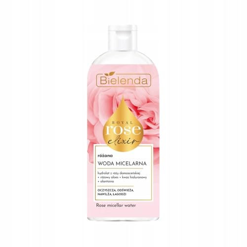 Bielenda Royal Rose, Elixir Acqua Purificante Micellare Rose 400 ml