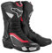 Alpinestars Stivali da moto SMX 6 V3, nero, argento, rosso, 43 EU