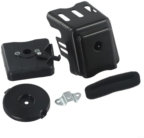 Aprilsunnyzone Rasenmäher-Luftfilter-Abdeckungs-Set, für Freischneider BC430, für 43CC, 49CC, 52CC Motoren, Rasenmäher-Luftreiniger-Abdeckung, ABS-Luftfilter-Abdeckungs-Set