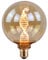 ENOVALITE LED Filament XL Leuchtmittel DNA Amber - Globe G125 E27 3,5W 120lm 1800K Warmweiß dimmar - Ø200x217 mm - Vintage Design Ambiente Deko Glühbirne