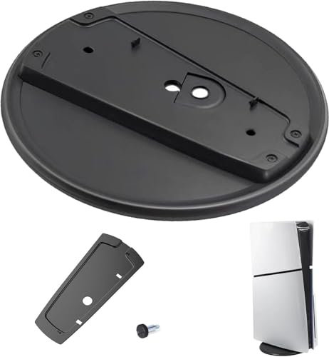 Yeeliv Support de console vertical pour PlayStation 5 Slim et PS5, design peu encombrant avec patins antidérapants