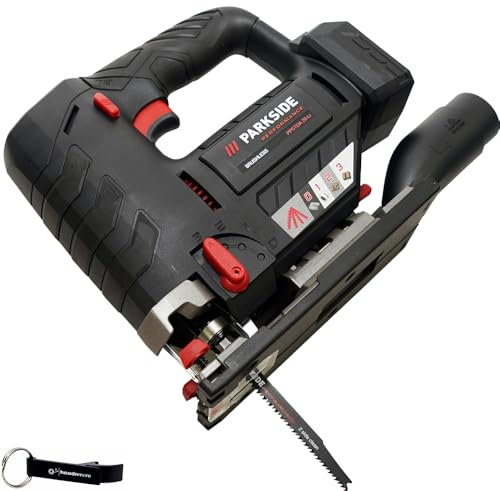 HEADNMORE® Bundle – Parkside PERFORMANCE® - Seghetto alternativo a batteria 20 V PPSTDA 20 (senza batteria) + portachiavi