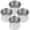 HEMOTON 4 Pièces Porte Encastrable Acier Inoxydable pour Supports de Boissons Universels pour Installation Facile RV Table