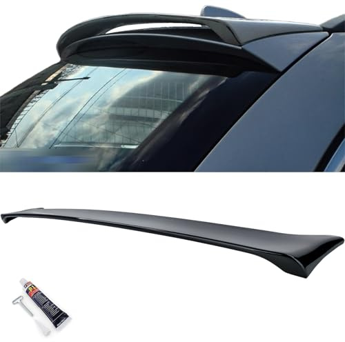 Dach Heckspoiler Performance Schwarz Glanz für 5er BMW E61 Touring 2005-2010