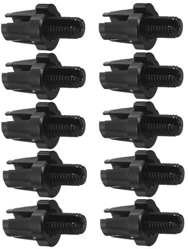 Hemobllo 30 Stück Schwarze M7 Bremsschrauben aus Aluminiumlegierung Präzise Einstellschraube für Rennrad und Mountainbike Vielseitiges Bremszubehör für Fahrradbremshebel